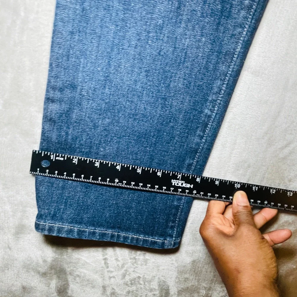 AG Adriano Goldschmied Denim 360 Straight Leg Jeans Indigo Stretch Made in Japan